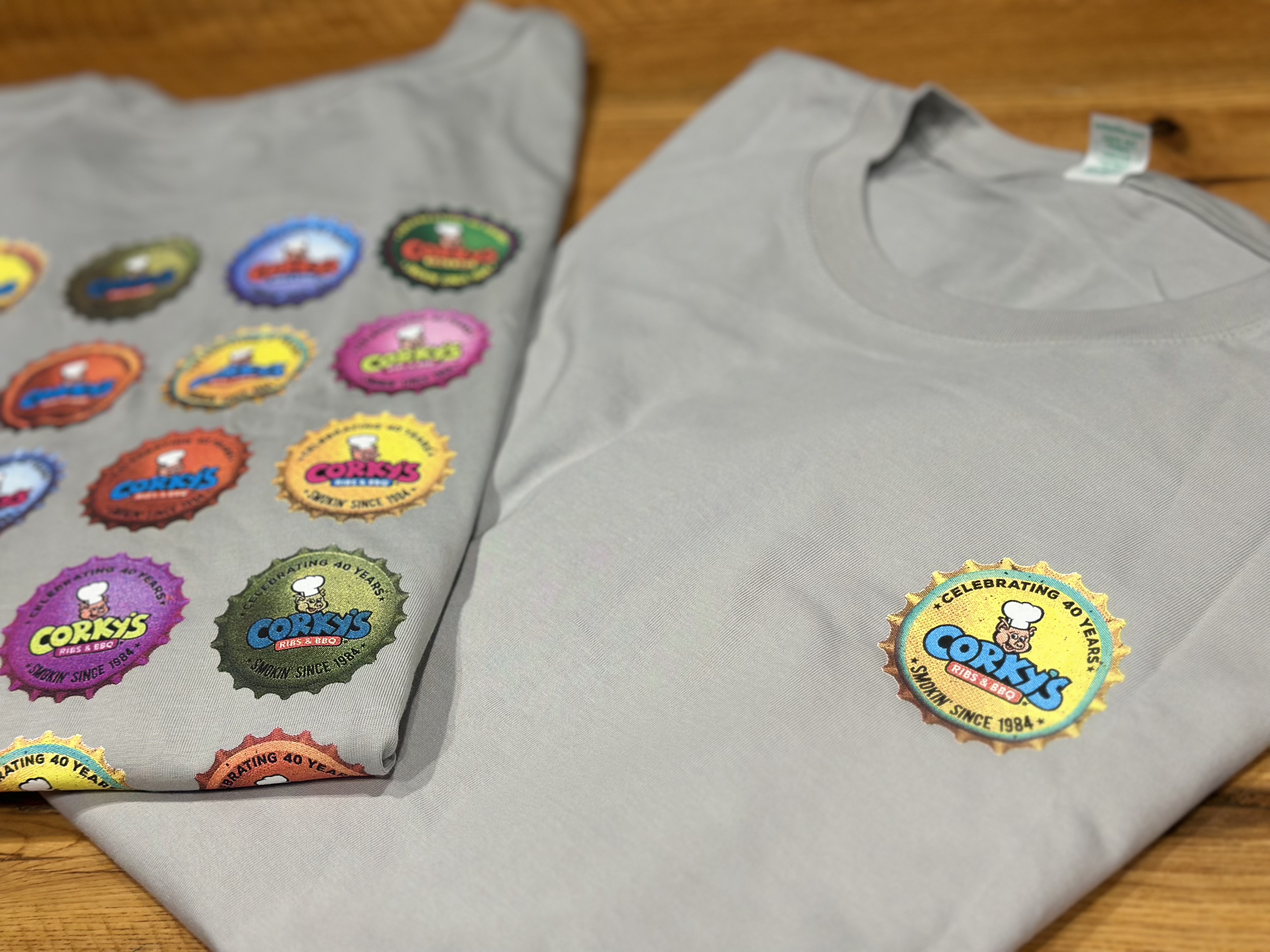 Picture of 40th Anniversary BOTTLE CAP TSHIRT